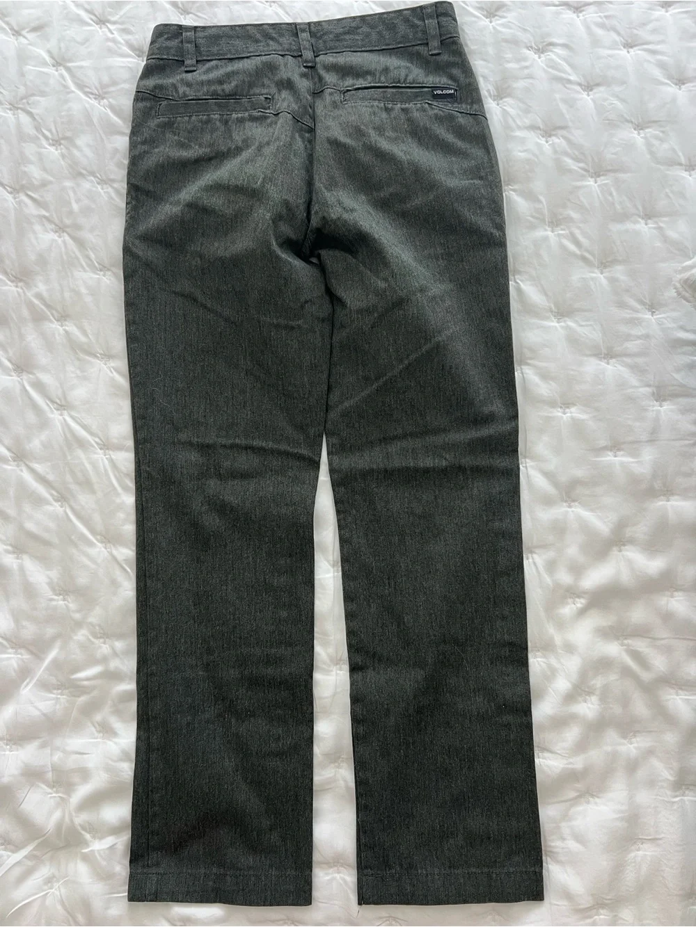 Lot of Volcom Men's Black Straight Chinos